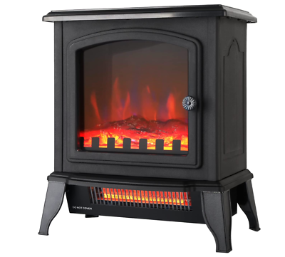 Fireplace Floor Heater Electric 1500W $13.99