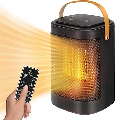 1500W Home Portable Infrared 3S Rapid Heating Electric Space Heater Air w Remote $57.43