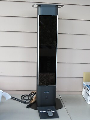 #ad EAST OAK Patio Heater 1500W Infrared Electric Heater Portable Tower TPH22001 $205.95