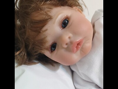 #ad Adorable Soft Silicone Reborn Baby Boy Doll; Realistic Lifelike Textured Skin $79.99