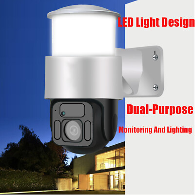 Wireless Indoor 1080p WiFi Security Camera with Motion Detection Light Socket $58.49