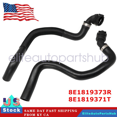 2PCS Coolant Heater Hose Heater Core to Pipe FIT for Audi A4 A4 Quattro 2.0L $65.49