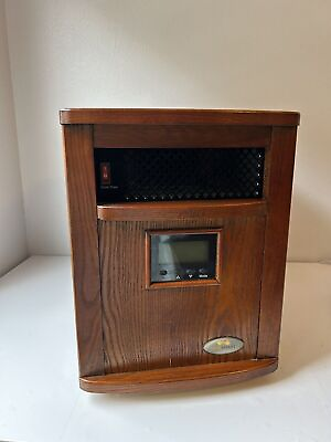 #ad Heatsmart Infrared Portable Heater In Wood Cabinet Model SsG1500 CDW KC 18quot; x 18 $119.00