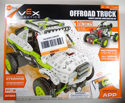 #ad Hexbug VEX Robotics Off Road Truck Remote Control Construction Kit 820 Pieces $46.00