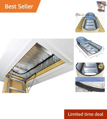 #ad Energy Saving Attic Door Insulation Stairway Cover Prevents Dust amp; Pollutants $97.84