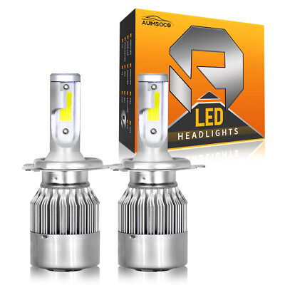 #ad 2x H4 LED Headlight Bulbs Kit High Low Beam White for Honda Element 2003 2011 $24.99
