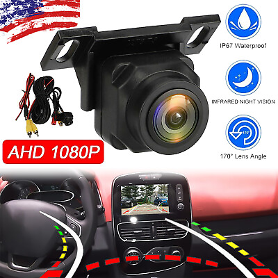 180º Car Rear View Backup Camera Reverse Parking CMOS Night Vision Waterproof US $10.98