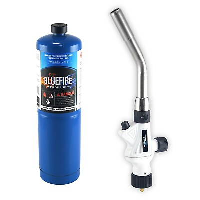 #ad BLUEFIRE Metal Pearl Propane Torch Head Kit with Propane Welding Cooking Nozzle $57.99