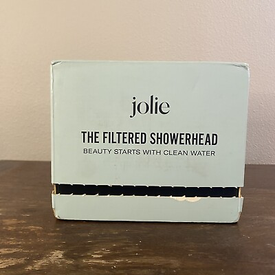 #ad THE JOLIE FILTERED SHOWERHEAD with Shower Water Filter System Modern Chrome $74.99