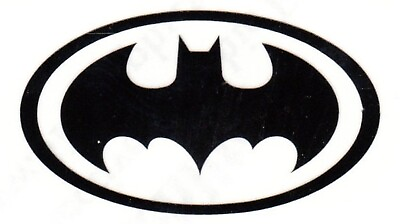 #ad Highly Reflective Black Batman Fire Helmet Decal Sticker window laptop $15.99