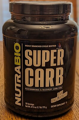 #ad Super Carb Raw Unflavored 1.7 lb 775 g $30.00
