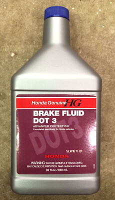 #ad #ad Genuine Honda Brake Fluid DOT 3 Quart Size 08798 9108 $11.95