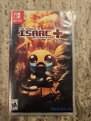#ad Binding of Isaac: Afterbirth Nintendo Switch 2017 Manual Case Only No game $36.95