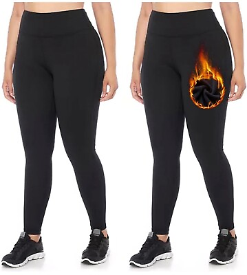 #ad Plus Size Leggings For Women 1X 4X High Waisted Tummy Control Non See Through $12.99