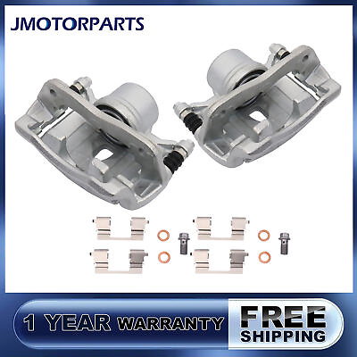 2X Front Left amp; Right Brake Calipers w Bracket For Honda Accord Civic Acura ILX $72.96