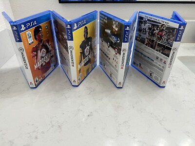 #ad Madden Nfl 20 19 18 17 Playstation 4 Editions Very Price negotiable ￼ $25.00