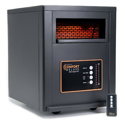 #ad AirNmore Comfort Deluxe® with Copper PTC Infrared Space Heater 1500W $277.00