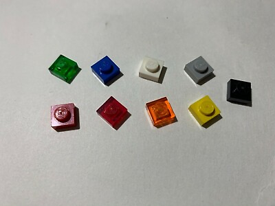 #ad LEGO Parts 3024 10pcs Plate 1 x 1 Choose Color $1.19