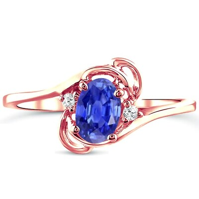 #ad Radiant Rose Diamond and Tanzanite gemstone ring for young ladies in 14K gold. $289.00