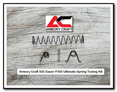 #ad ARMORY CRAFT Sig P365 P365XL P365X X Macro Ultimate Master Spring Tuning Kit $19.95