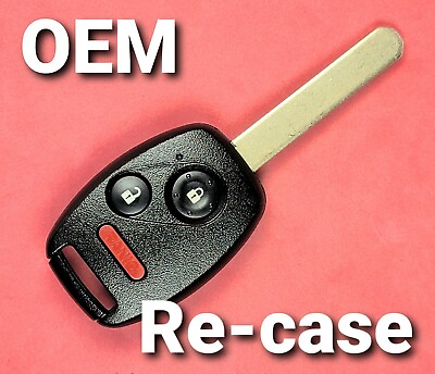 #ad Re cased OEM Honda Remote Head Key 3B MLBHLIK 1T $35.09