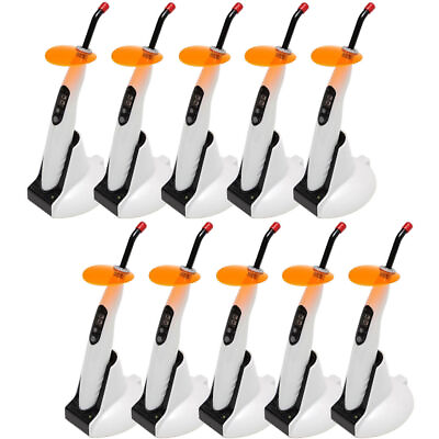 #ad 10 pcs 5W Woodpecker Style Dental LED B Curing Light Wireless Curing Lamp T4 $385.00