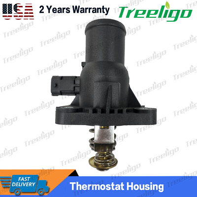 #ad New Thermostatamp;Coolant Assembly For Chevrolet Aveo Cruze Sonic Pontiac 1.6L 1.8L $26.91