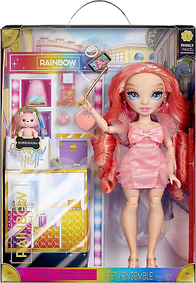 2023 Rainbow High New Friends PINKLY PAIGE 11quot; Pink Taller Fashion Doll NEW $43.99