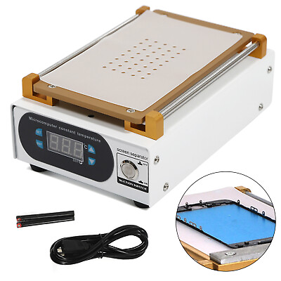 #ad Phone Heating Plate Glass Removal Repair Device LCD Screen Separator Machine $54.86