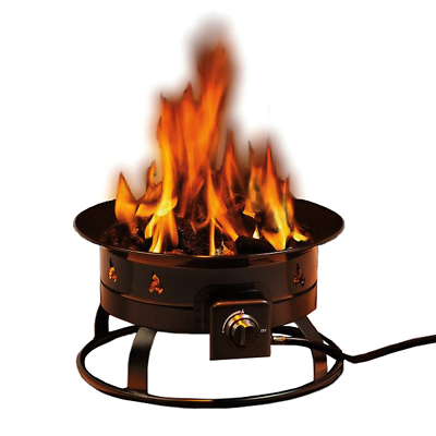 #ad Patio Fire Pit Outdoor Propane LP Portable Camping Backyard Tailgating Campfire $191.98