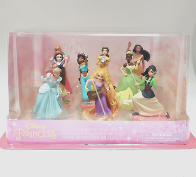 #ad #ad Disney Princess Deluxe Figure Play Set 9 Princesses – NEW $24.99