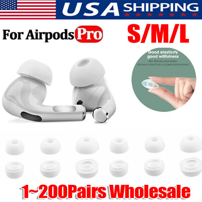 #ad #ad For Apple Airpods Pro NEW Ear Tips Replacement Accessories Cover S M L lot $78.49