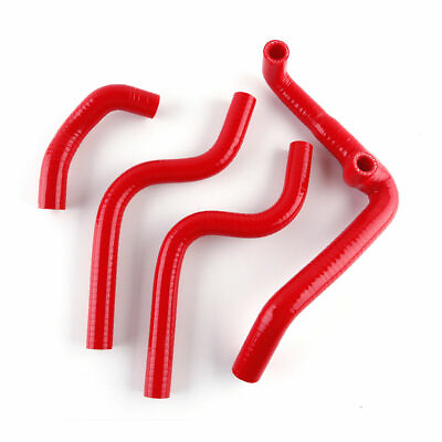 #ad Fit For 2006 2010 Husqvarna WR250 WR300 4Pcs Silicone Radiator Hose Y Clamps Kit $54.99