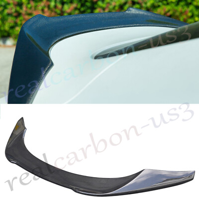 #ad Carbon Fiber V Style Rear Trunk Lip Spoiler Wing For Toyota Supra A90 MK5 2019UP $189.00