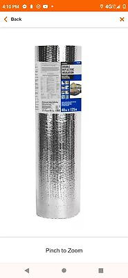 #ad Radiant Barrier Reflective Insulation $150.00