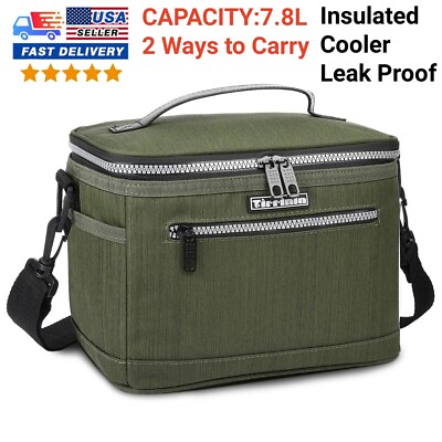 #ad Insulated Lunch Bag Adult Lunch Box for Work School Men Women Kids Leakproof $11.98