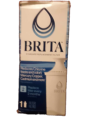 #ad Brita Standard Replacement Filter 1 In The Box $7.33