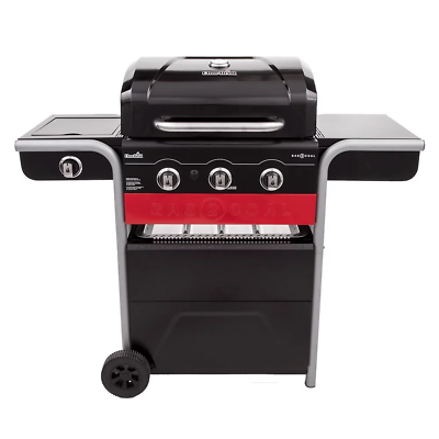 #ad GAS amp; CHARCOAL GRILL 3 Burner Outdoor Combination Grill $527.07
