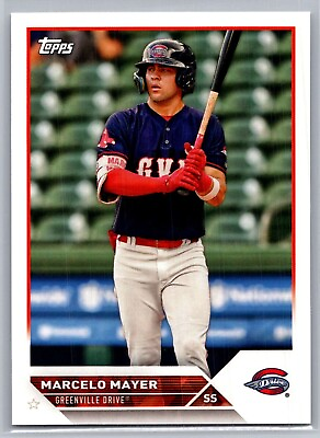 #ad 2023 Topps Pro Debut Marcelo Mayer Prospect #80 Red Sox $1.50