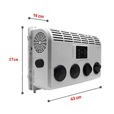 #ad Auto Air Conditioning 12V 24V Electric Truck Air Conditioner for Car $528.90