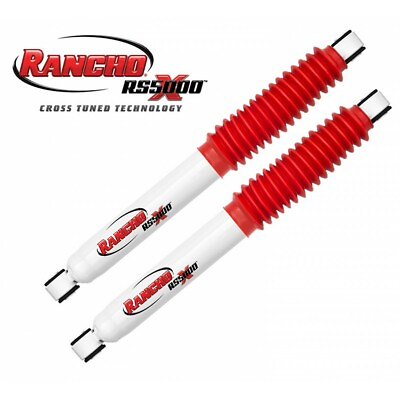 #ad 2014 2020 Ford F150 REAR Shock Pair Rancho RS5000X Rear Replacement Stock Height $149.98