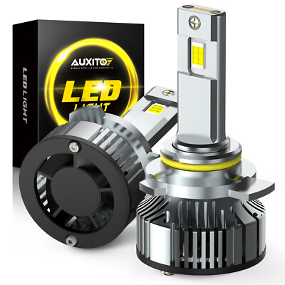 #ad 9012 LED Headlight Bulb Kit High Low Beam 200W 50000LM Super Bright 6500K White $47.68