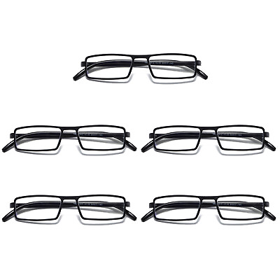 #ad 5PK Mens Womens Unisex Unbreakable Reading Glasses Blue Light Blocking Readers $13.59