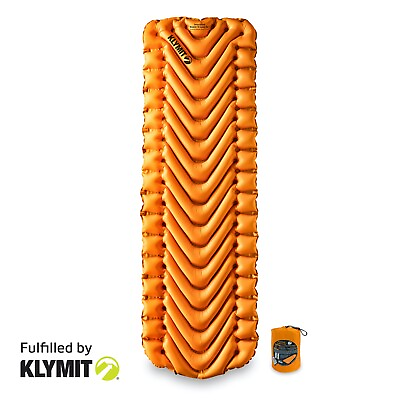 #ad Klymit Insulated Static V Lite Camping Sleeping Pad Certified Refurbished $65.99