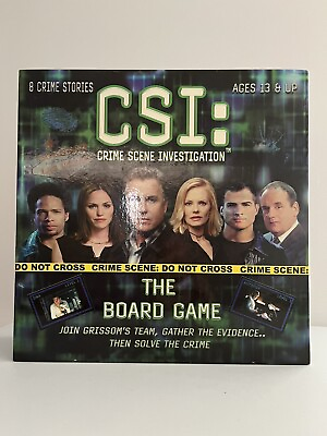 #ad CSI Crime Scene Investigation: The Board Game AU $25.00