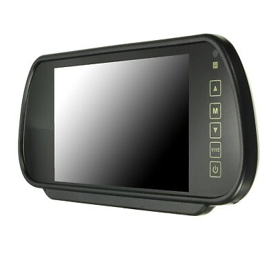 #ad 7 Inch LCD Color Screen Car Reverse Rear View Backup Camera HD Mirror Monitor $24.99