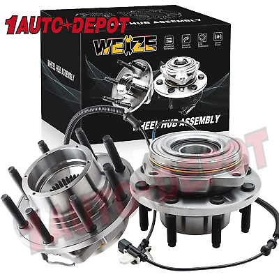 #ad 4WD Front Wheel Bearing Hubs for 2011 2016 Ford F 250 F 350 Super Duty SRW x2 $229.49