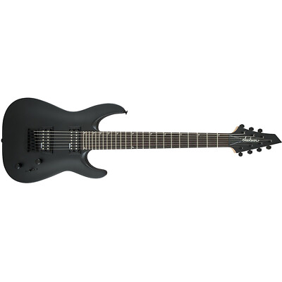#ad Jackson Dinky Arch Top JS22 7 DKA HT 7 String Satin Black Electric Guitar $169.97
