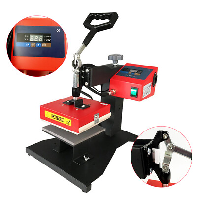 #ad Digital Heat Press Machine DIY T Shirt Logo Press Heater 5.9x5.9quot; Transfer Tool $116.00