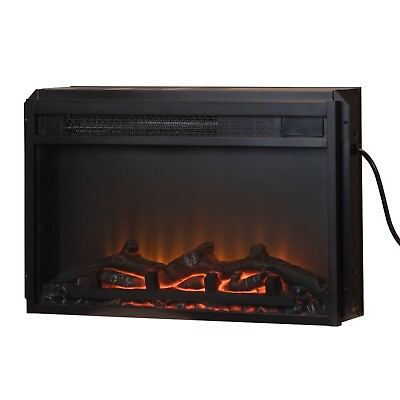#ad #ad 23quot; Electric Fireplace Insert Electric Stove Heater Touch Screen with Remote $40.00